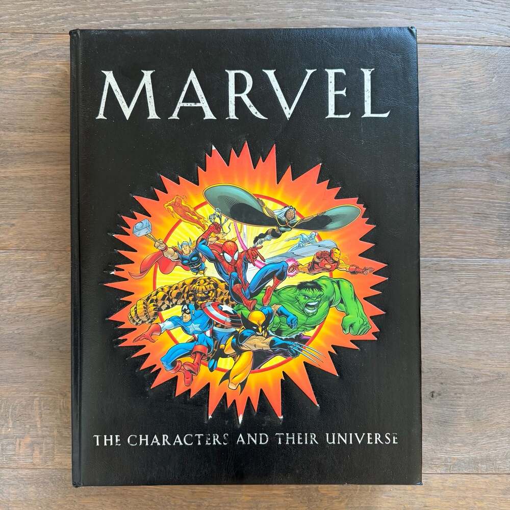 Marvel the Characters and Their Universe Hardcover Book by Michael Mallory - ,